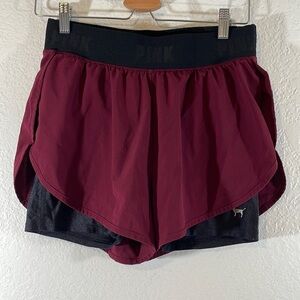 Victoria’s Secret Pink Lined Jogging Shorts Size Medium